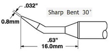Solder Tip, Smart Heat PowerTips, STTC-140Metcal  